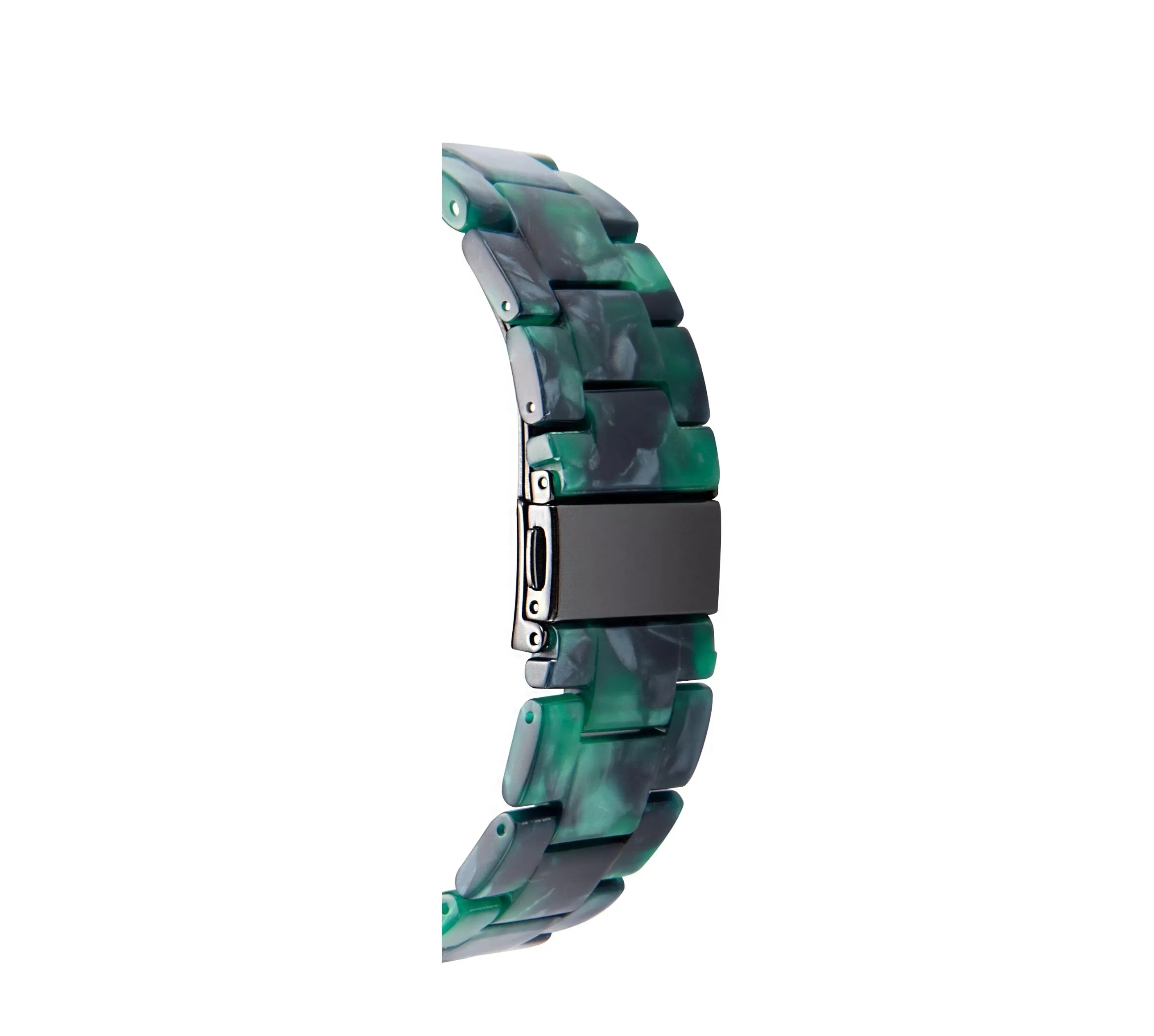 Luxurious Resin Link Band For Samsung Watch Multiple Colors Available