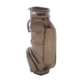 Lynx Crystal Cat Cart Bag - Brown/Black