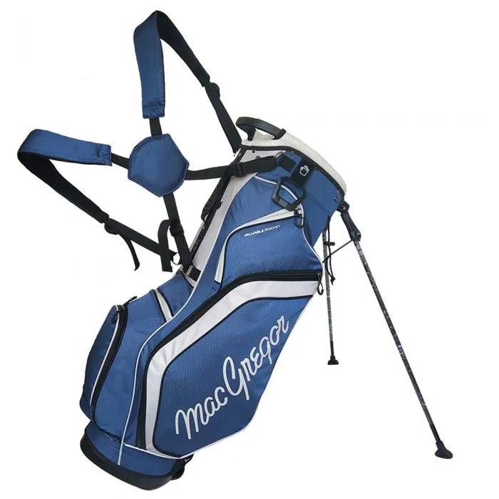 MacGregor Response 9&Prime; Stand Bag - Navy/Silver