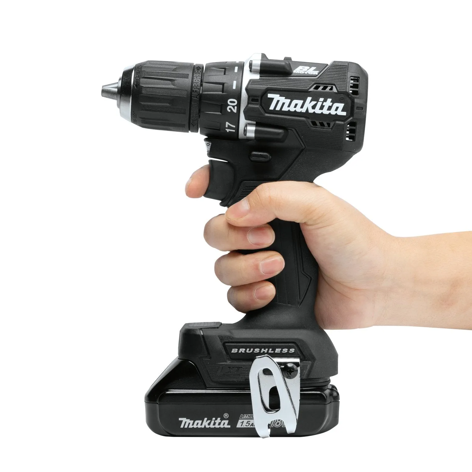 Makita (XFD15SY1B) 18V LXT® Sub‑Compact Brushless 1/2" Driver‑Drill Kit (1.5Ah)