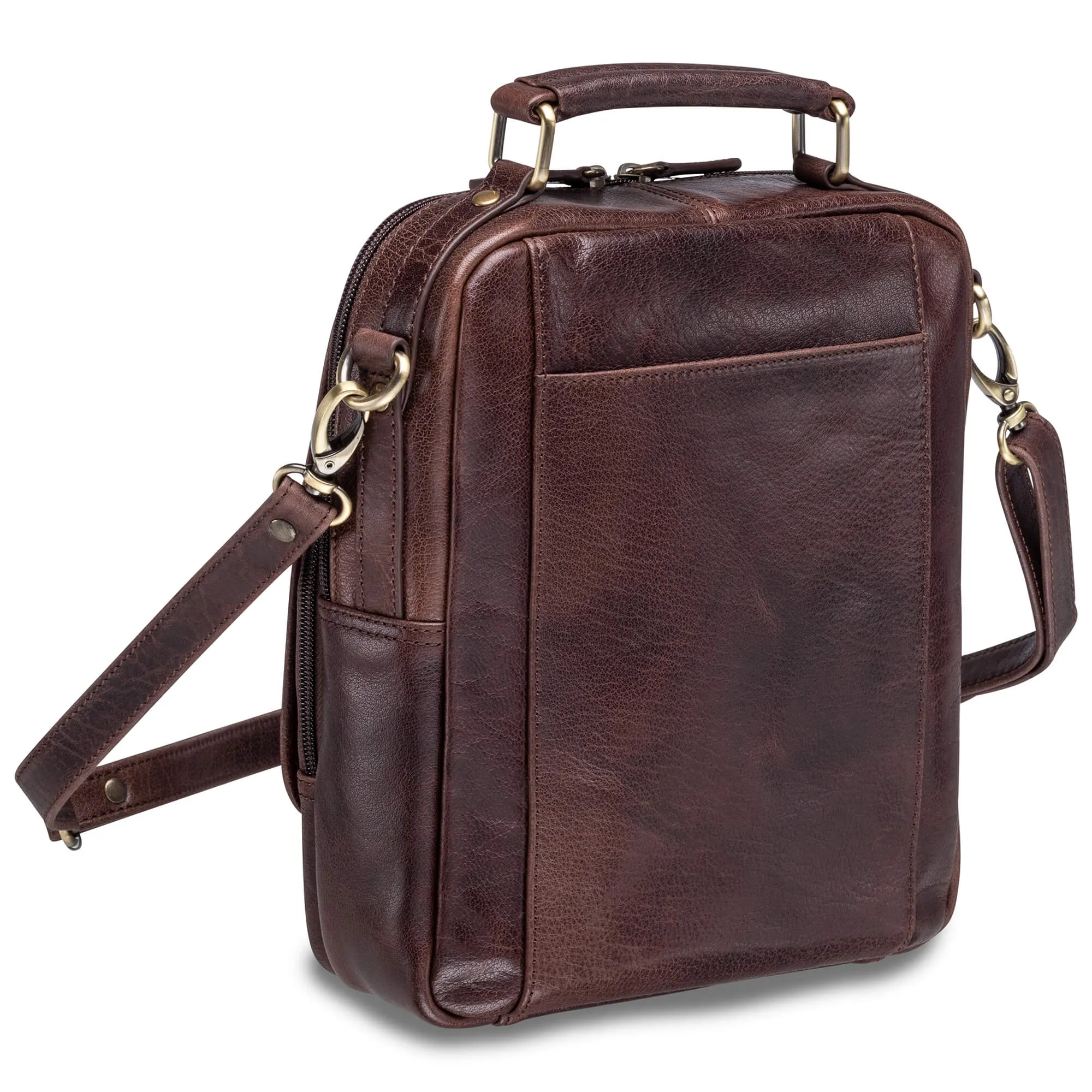 Mancini Leather Unisex Bag