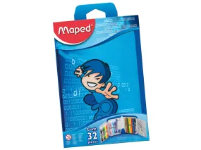 Maped Pencil Case School Tatoo Karate