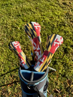 Maryland Flag / Golf Headcover