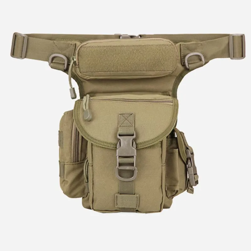 Men's Multi-purpose Leg Bag Outdoor Tool Waist Bag Riding Military Multi-purpose Bag Oxford Tactical Bag