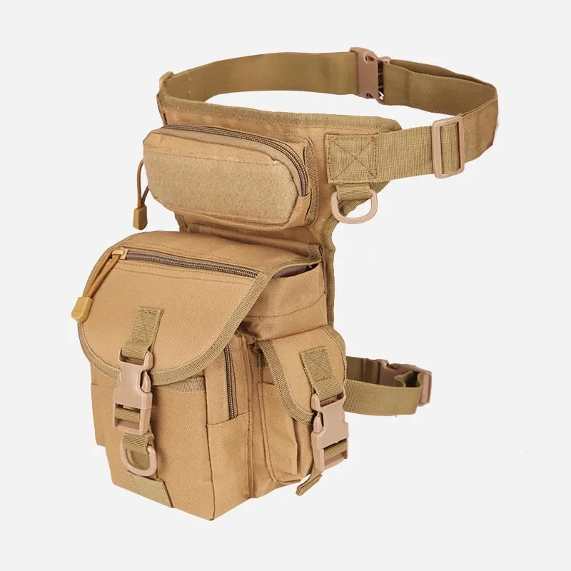 Men's Multi-purpose Leg Bag Outdoor Tool Waist Bag Riding Military Multi-purpose Bag Oxford Tactical Bag