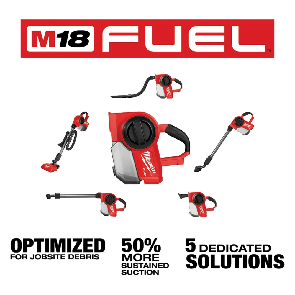 Milwaukee M18 Fuel 18.0V Compact Vacuum