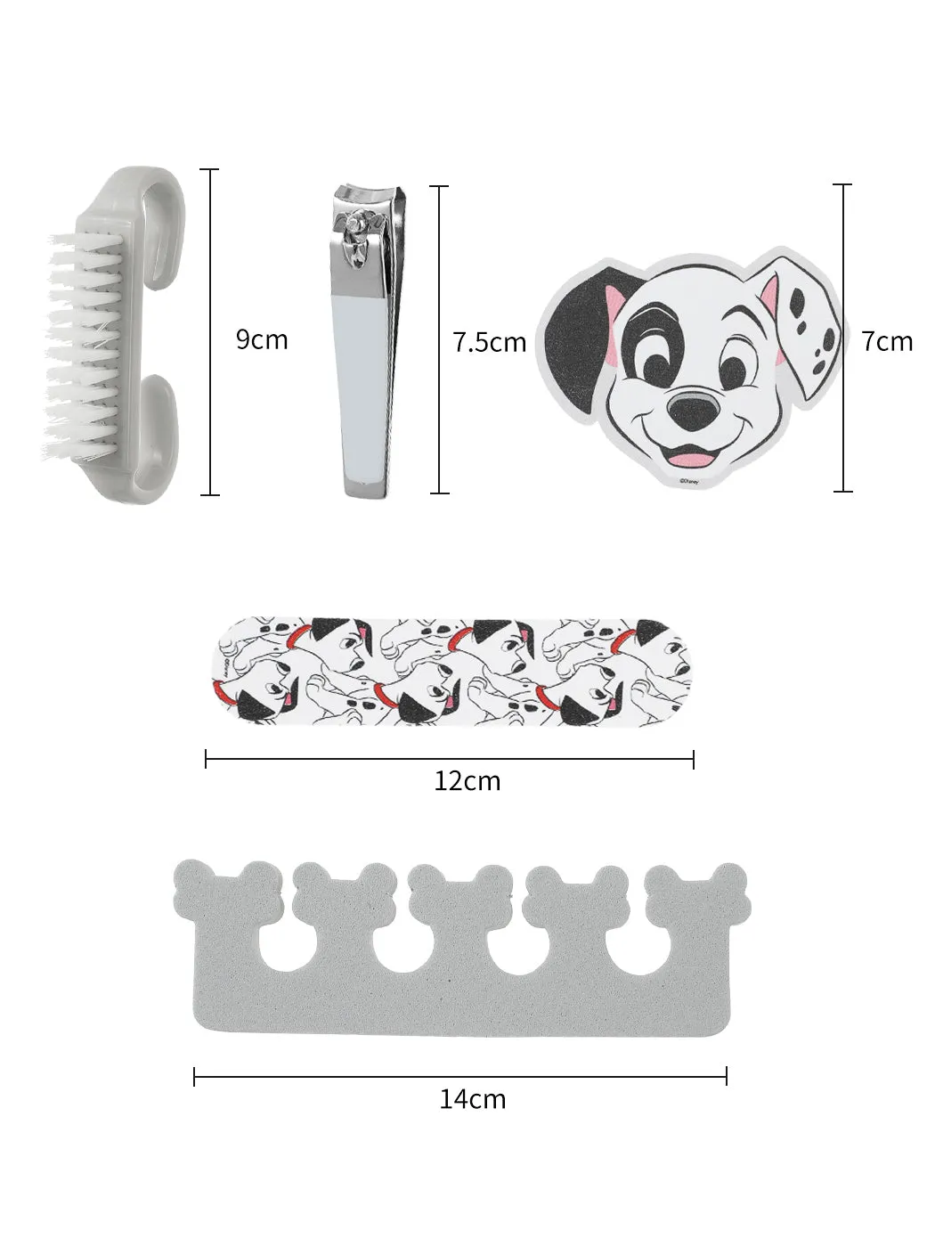 MINISO Disney Animals Collection Manicure Kit-101 Dalmatians