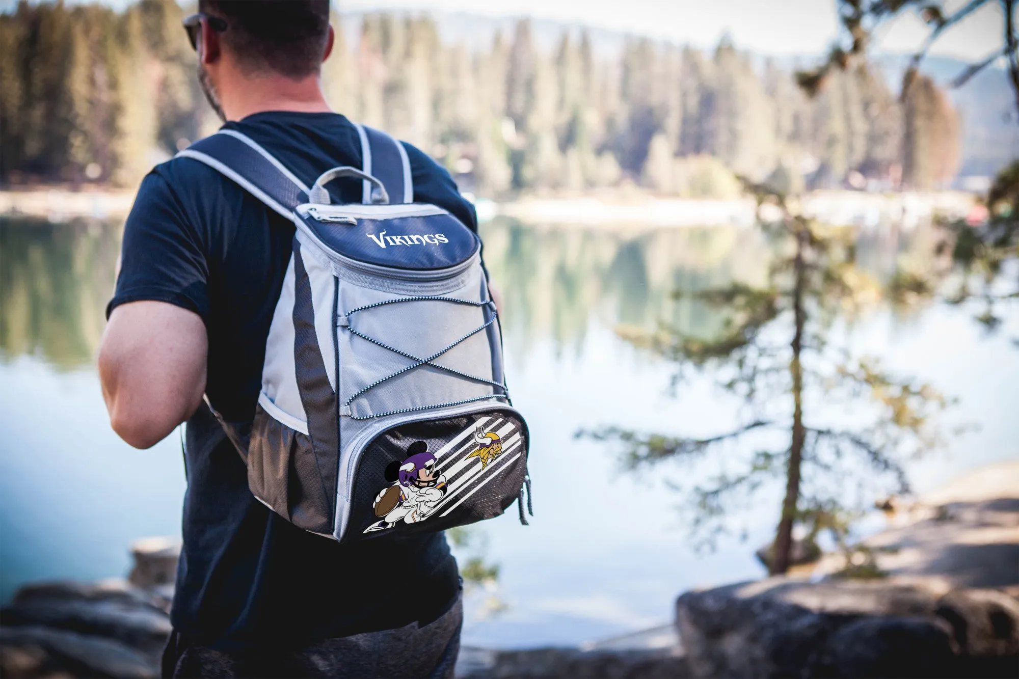 Minnesota Vikings Mickey Mouse - PTX Backpack Cooler