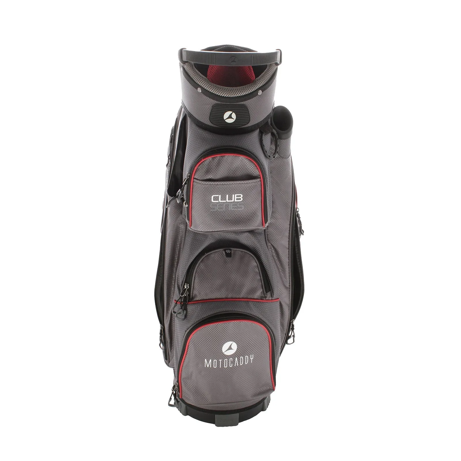 Motocaddy Club Series Cart Bag - Grey/Red