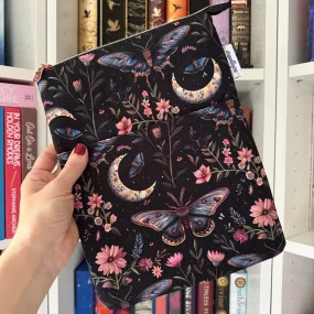 Mystic Moths  -  Zippered Book Sleeve