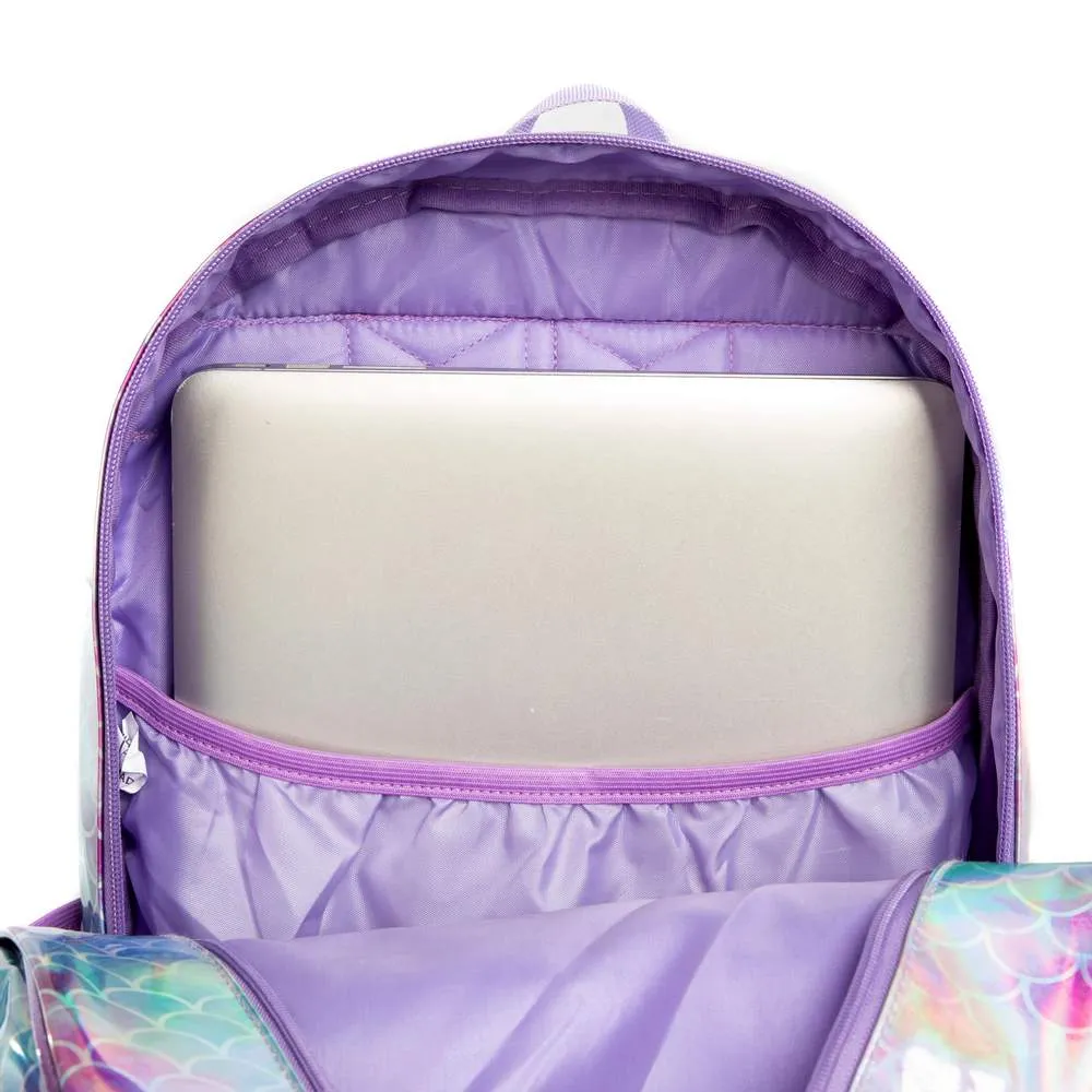 (NET) Mermaid Girls School Backpack Set 3 Pcs