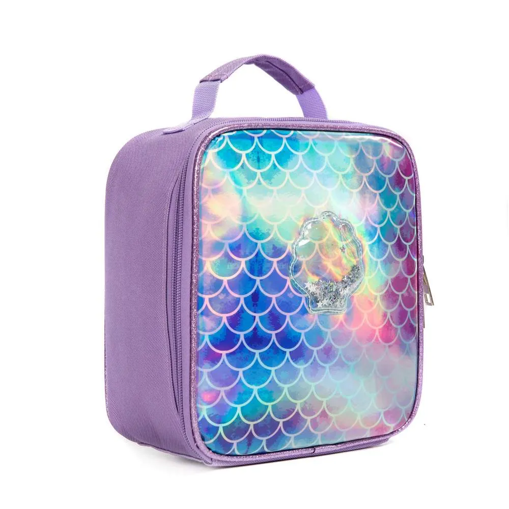 (NET) Mermaid Girls School Backpack Set 3 Pcs