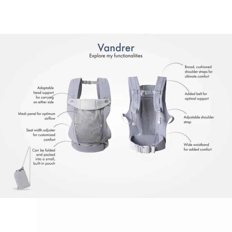 Nini Vandrer Baby Carrier (Black)