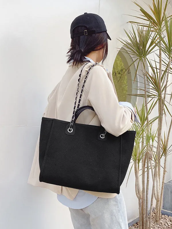 Onyx Large Tote Bag