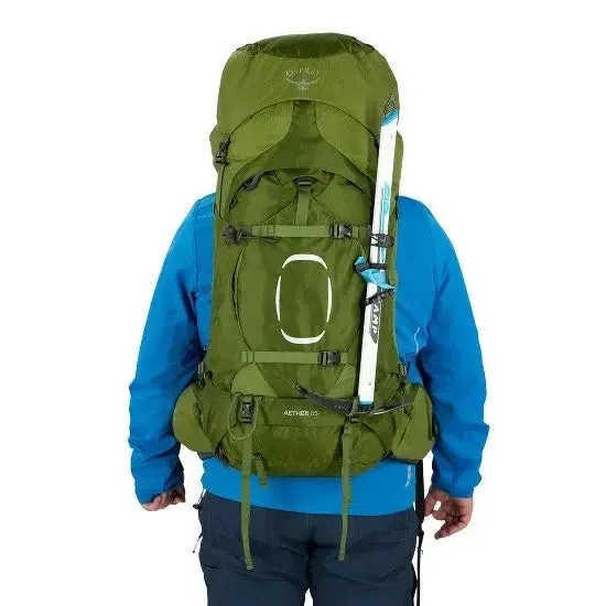 Osprey Aether Extended Fit 65 Litre Mens Plus-Sized Hiking Backpack