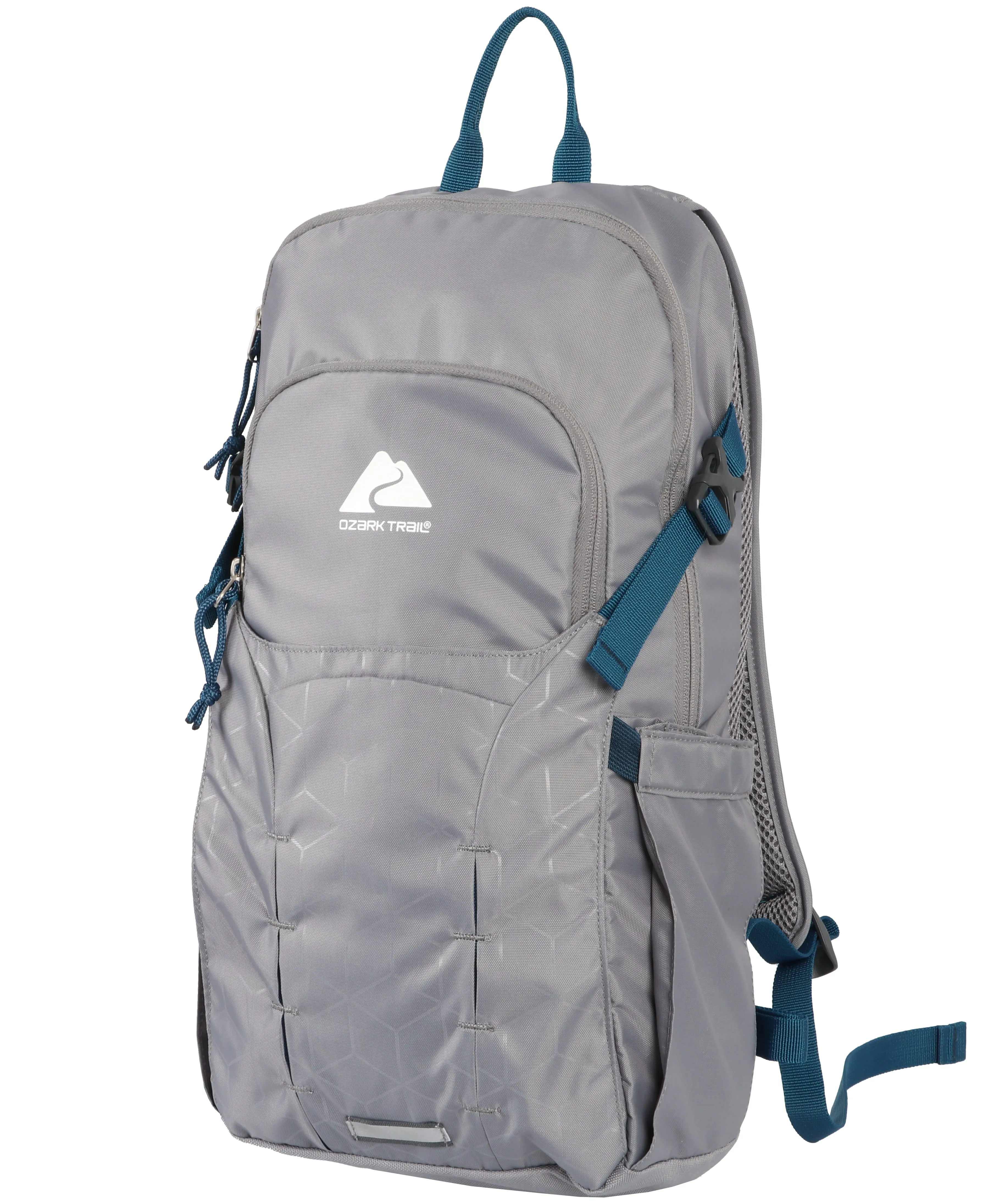 Ozark Trail 14 Liter Medium Hydration Hiking Backpack, Grey