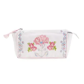 Peony Small Makeup Bag in Pink