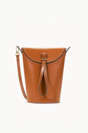 PHOEBE CONVERTIBLE BUCKET BAG | TAN