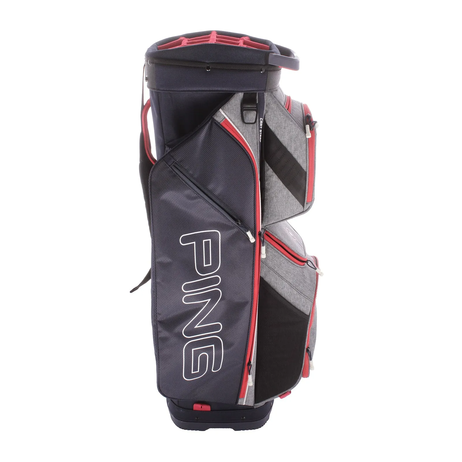 Ping Traverse Second Hand cart Bag - Blue/Gray/Red