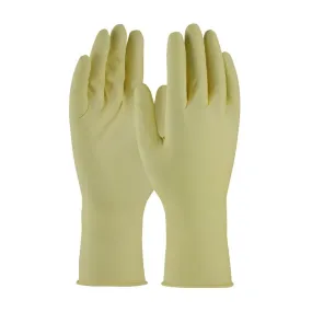 PIP CleanTeam 100-323000-S Single Use Class 100 Cleanroom Latex Glove with Fully Textured Grip - 12", Natural, Small, Case of 10 Bags