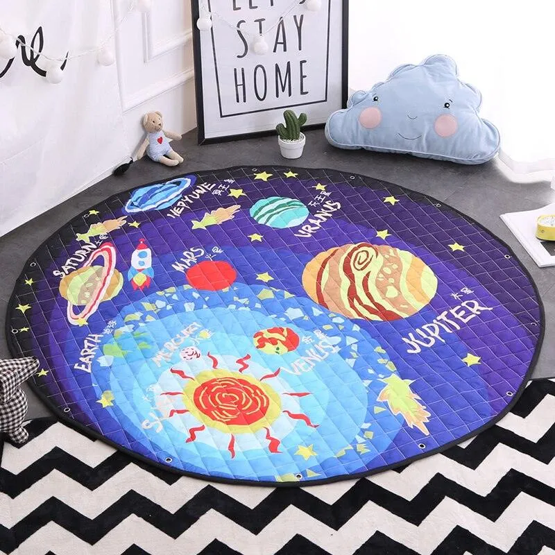 Planets Play Mat | Toys Organizer Bag