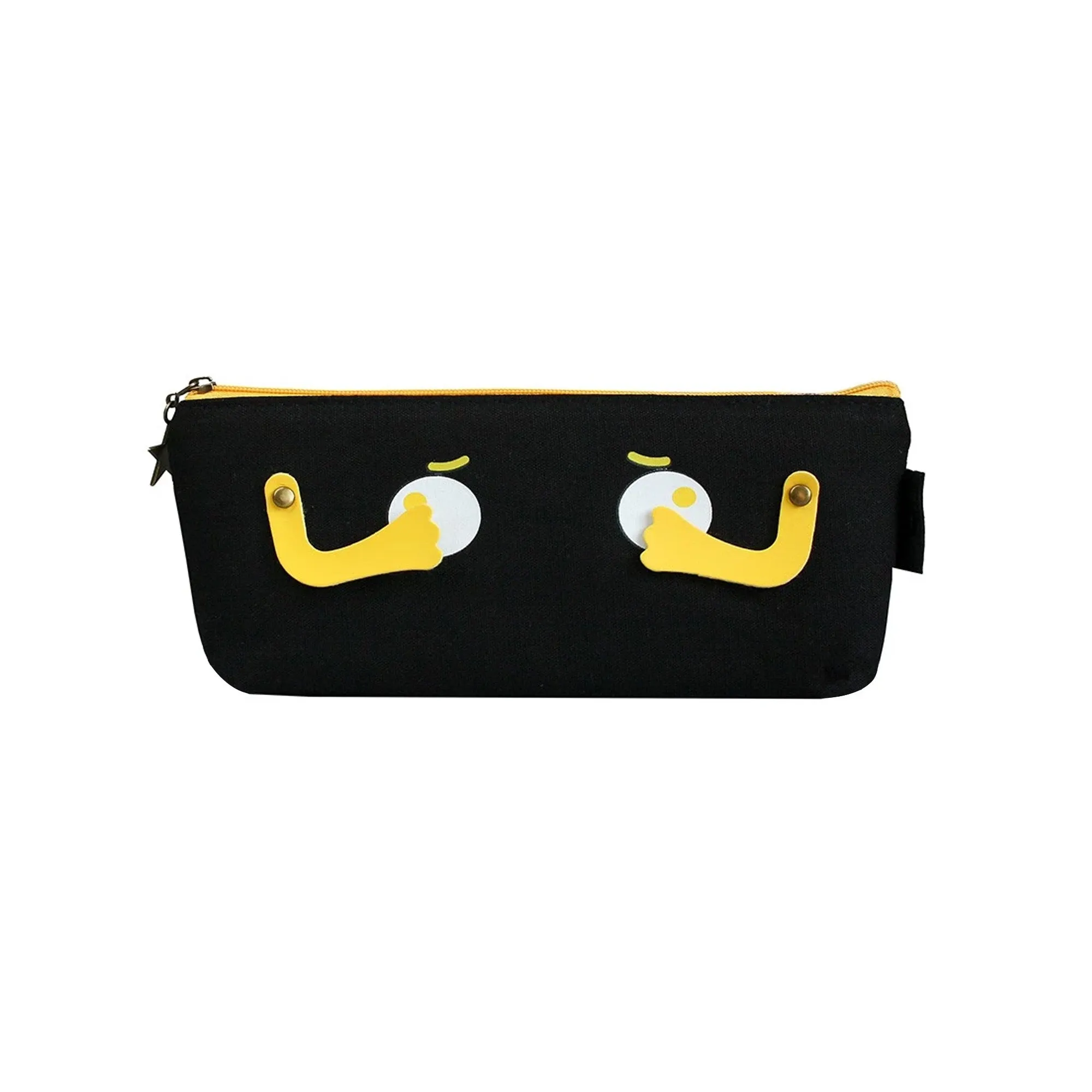 Playful Character Faces Pencil Cases - Assorted Designs