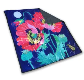 Poppy Family PACMAT Picnic Blanket