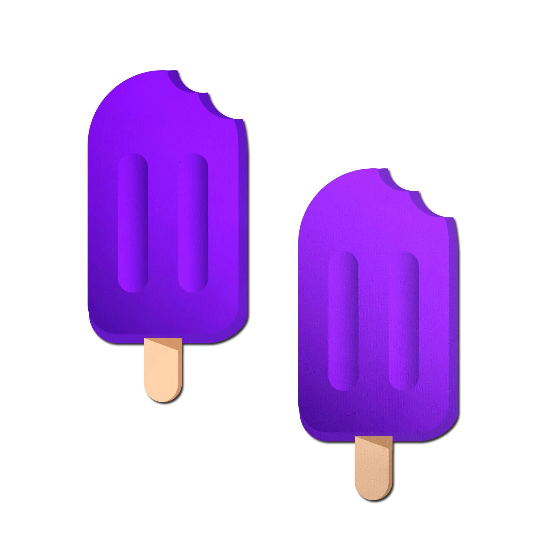 Popsicle: Grape Purple Ice Pop Nipple Pasties by Pastease®