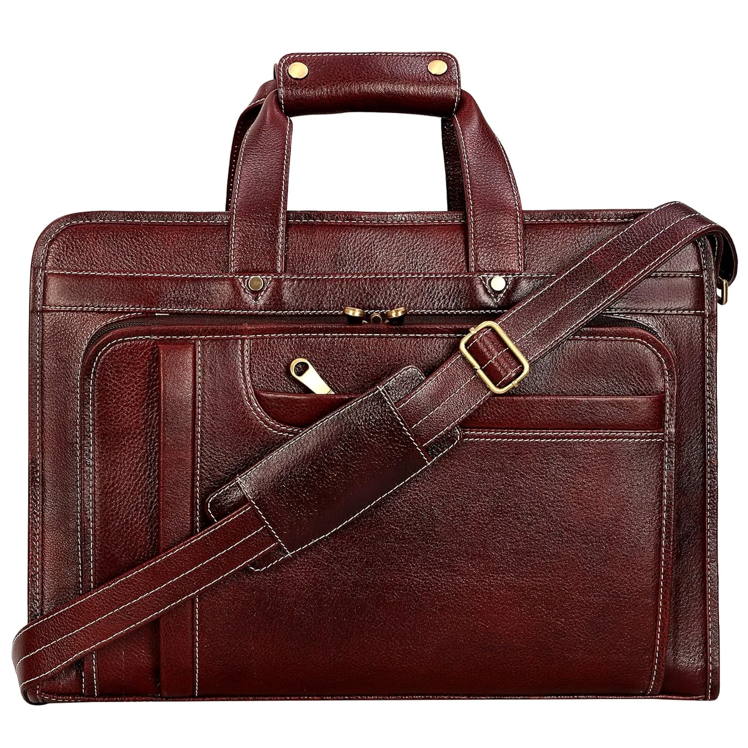 Premium Leather Office & Messenger Bag LB015