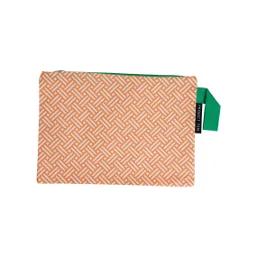 Project Ten Rattan Zip Pouch