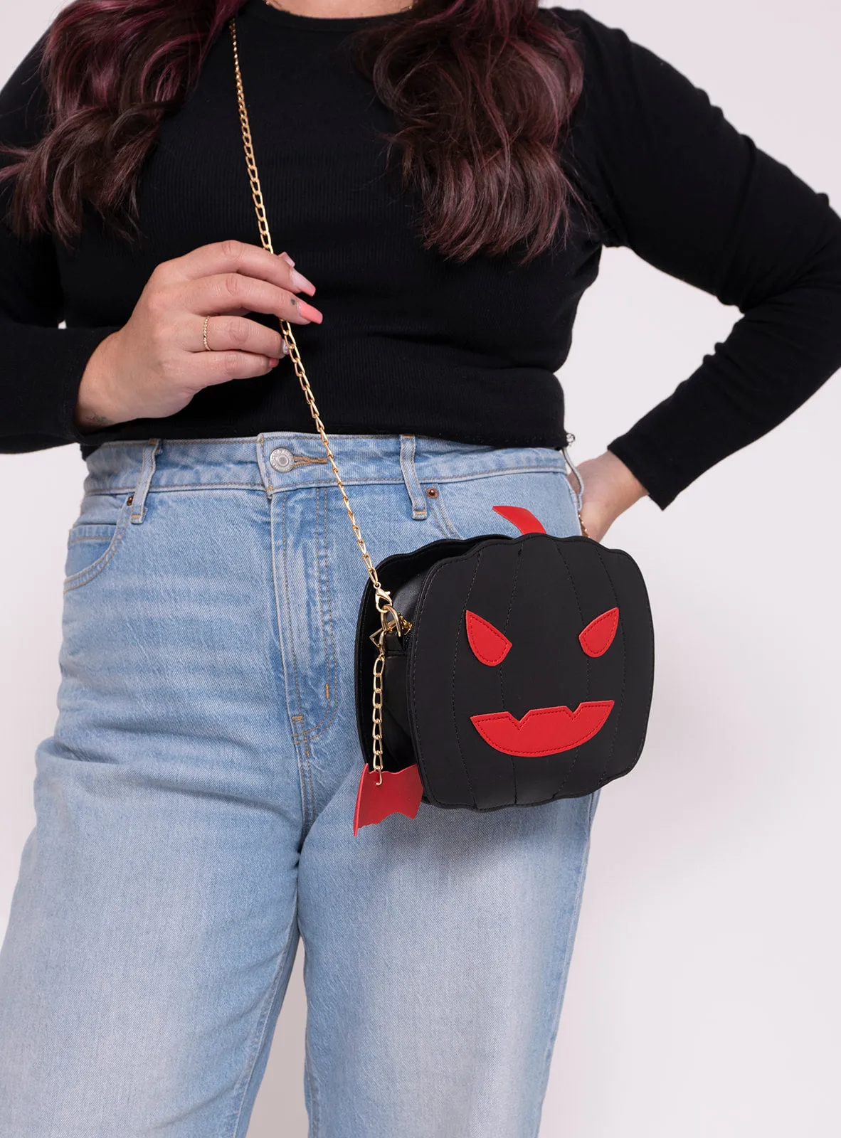 Pumpkin Cross Body Bag