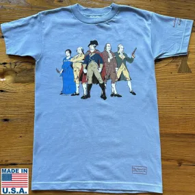 "Revolutionary Superheroes" with George Washington T-Shirt