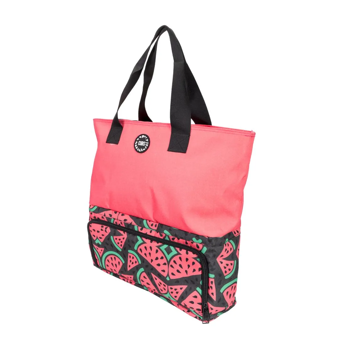 Red & Black Watermelons Tote Cooler Bag