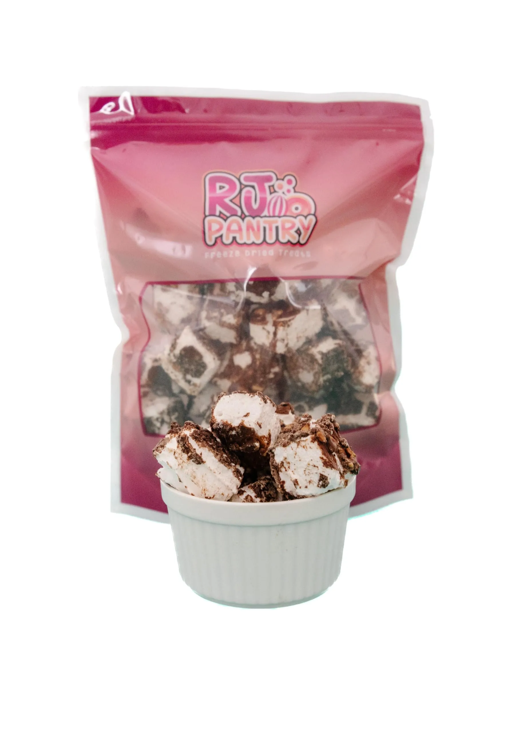 RJ Pantry Freeze-Dried Candy Milk Chocolate Marshmallow Cashews - 6oz Pouch