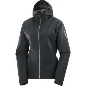 Salomon Bonatti Trail Waterproof Jacket | Deep Black | Womens