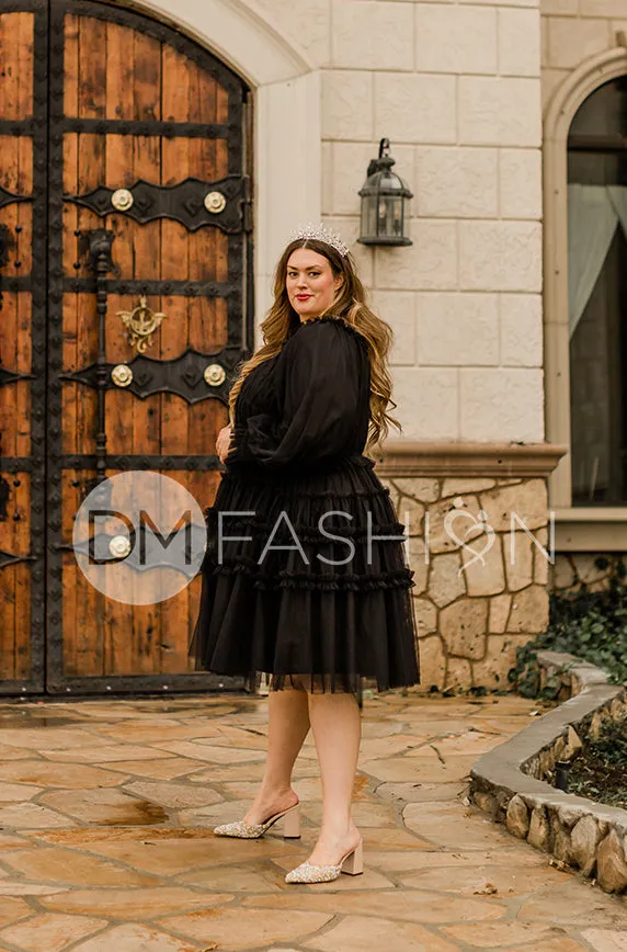 Sasha Black Dress - DM Exclusive - Maternity Friendly