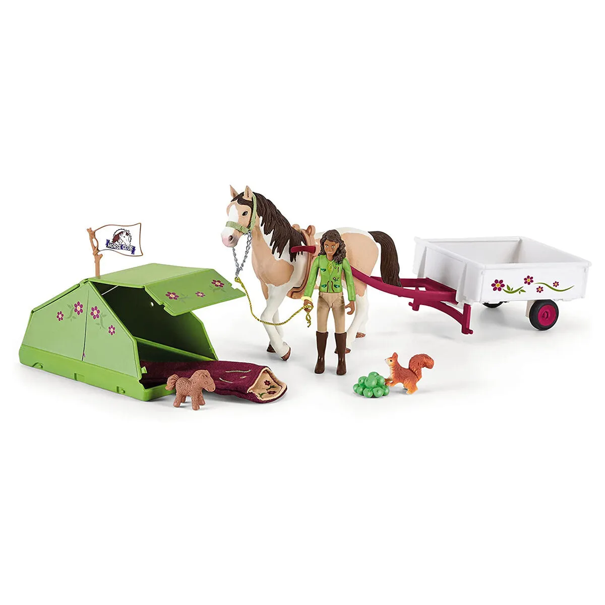 Schleich Horse Club Sarah's Camping Adventure Playset