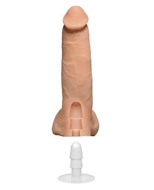 Signature Cocks Ultraskyn 9" Cock W-removable Vac-u-lock Suction Cup - Pierce Paris