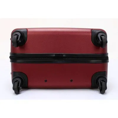 Skyline Hardside 4pc Luggage Set - Pomegranate