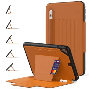 Smart Magnetic Leather Case with Pencil Holder Card Slot For iPad