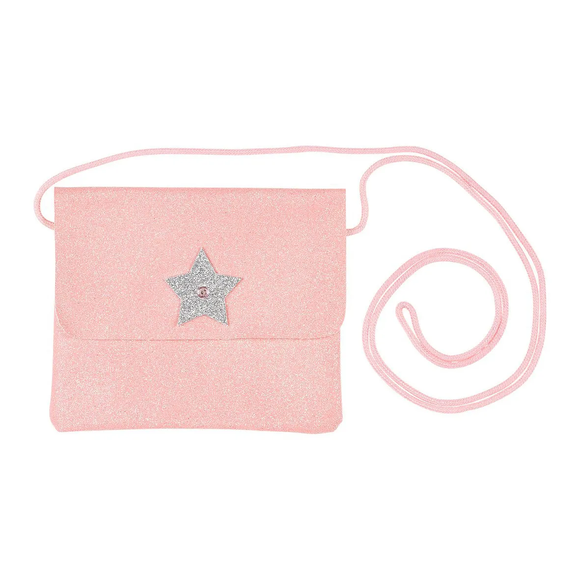 Souza Bag Bapke L.Pink Glitter, Silver Star