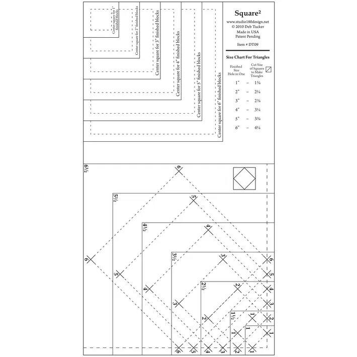 Studio 180 Design ~ Square Squared Template