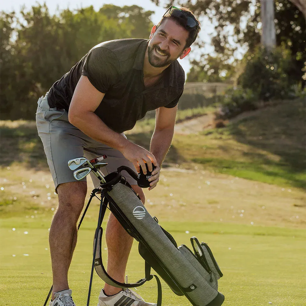 Sunday Golf Loma Pencil Stand Bag - Heather Gray