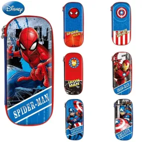 Superhero Cartoon Capacity Pencil Hard Cases