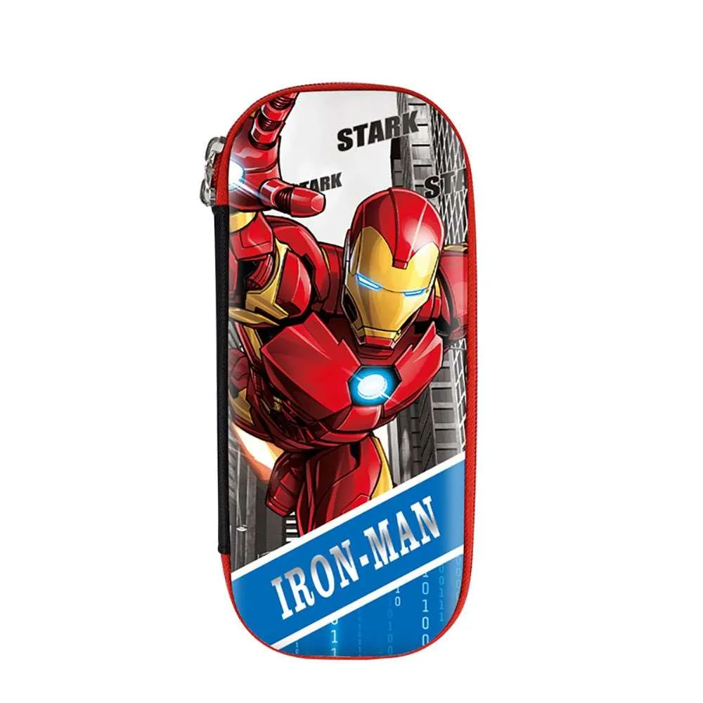 Superhero Cartoon Capacity Pencil Hard Cases