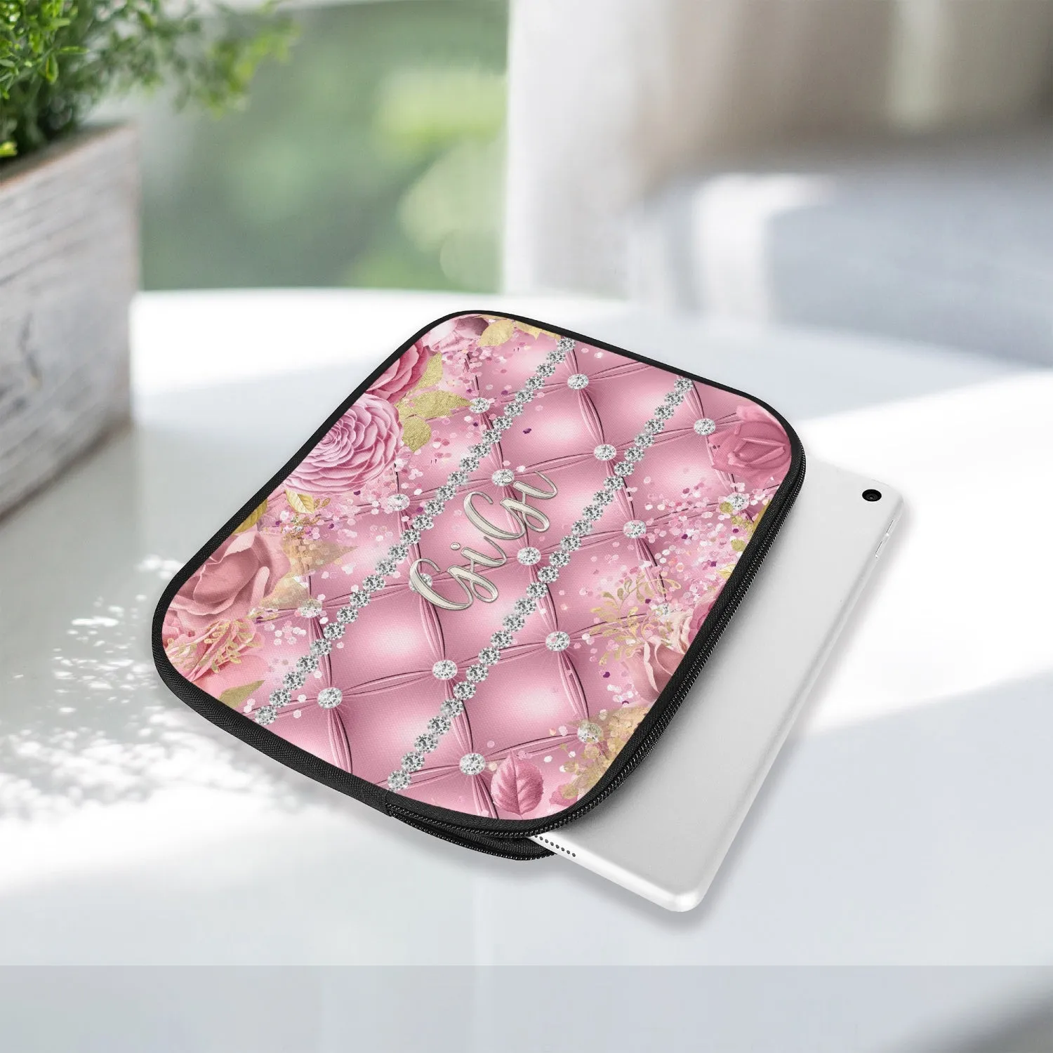 Tablet Sleeve - Pink Floral - GiGi