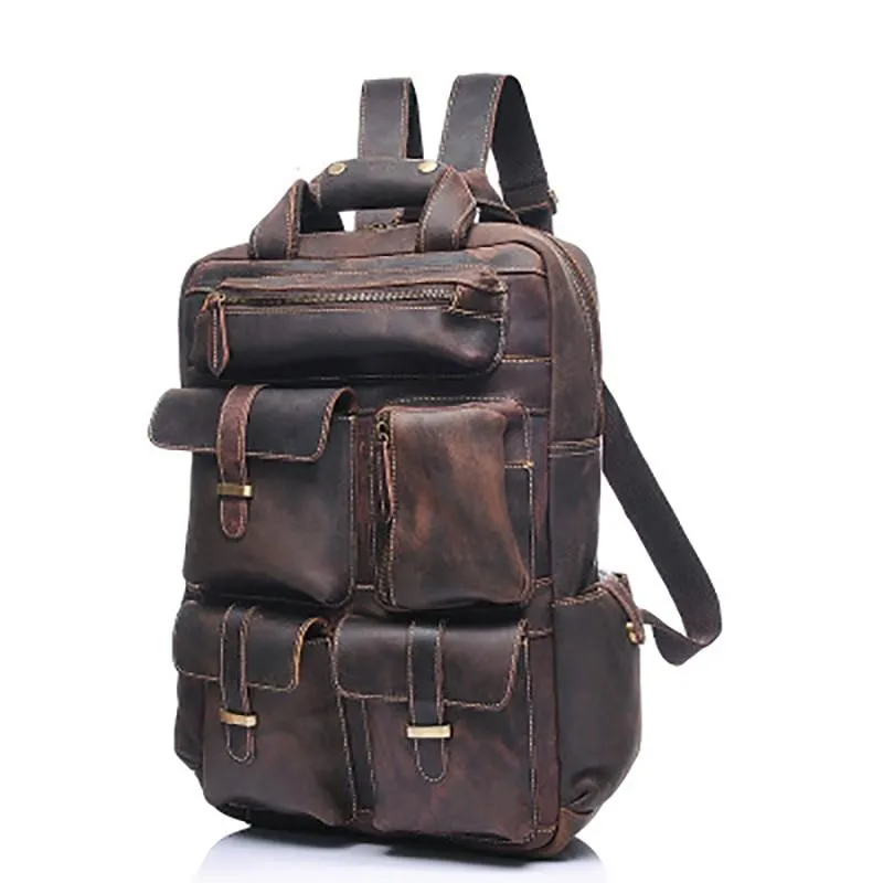 The Shelby Backpack | Handmade Genuine Leather Backpack