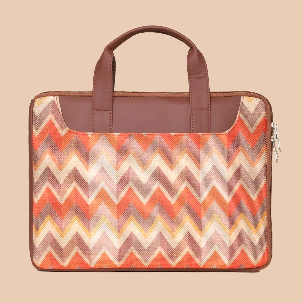 Tidal Wave L-Zippered Laptop Sleeve