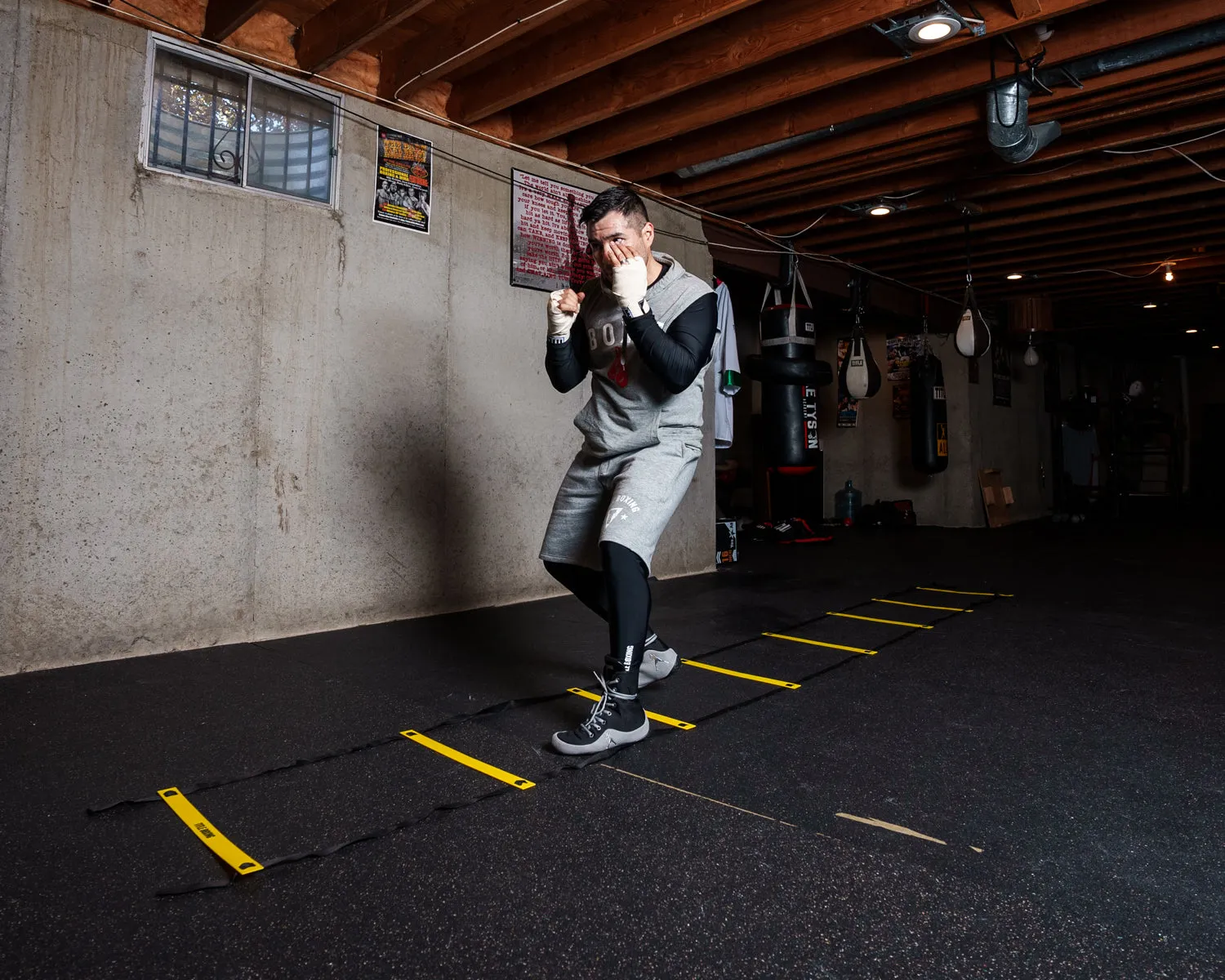 TITLE Boxing Speed & Agility Ladder