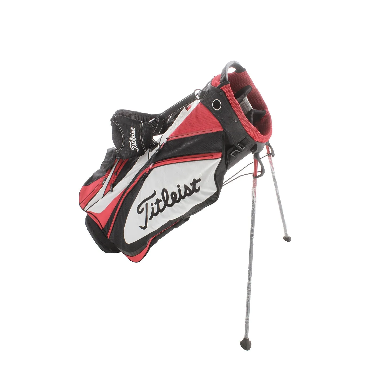 Titleist Stand Bag - Black/White/Red